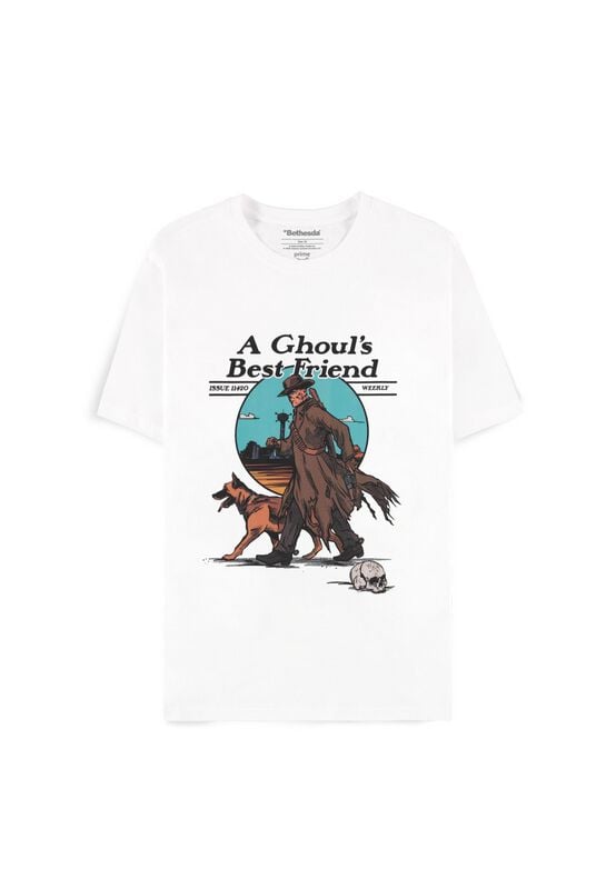 Fallout Ghoul's Bestfriend T-Shirt weiß in L von Fallout