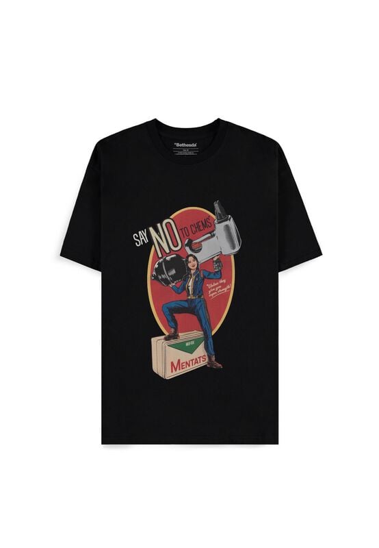 Fallout Say No to Chems T-Shirt schwarz in M von Fallout