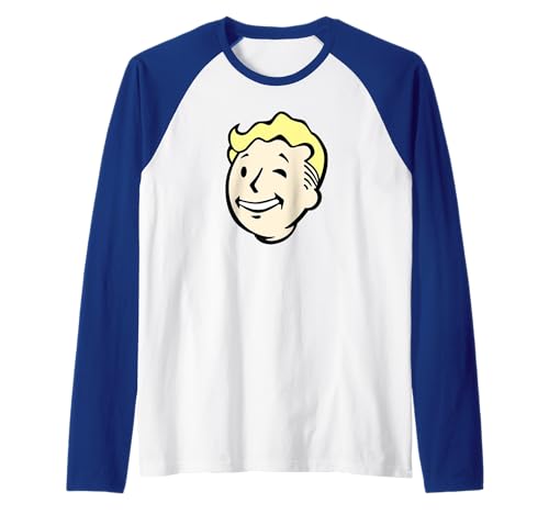 Fallout Video Game Front and Back Vault Boy End of the World Raglan Fallout Video Game Front and Back Vault Boy End of the World Raglan von Fallout