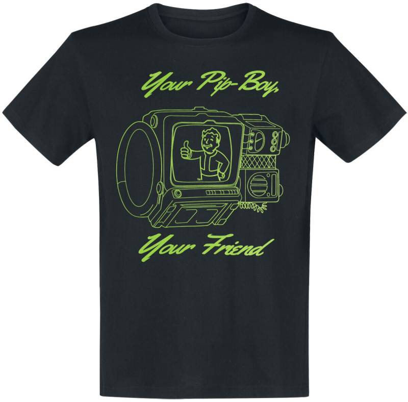 Fallout Your Pip-Boy, Your Friend T-Shirt schwarz in S von Fallout