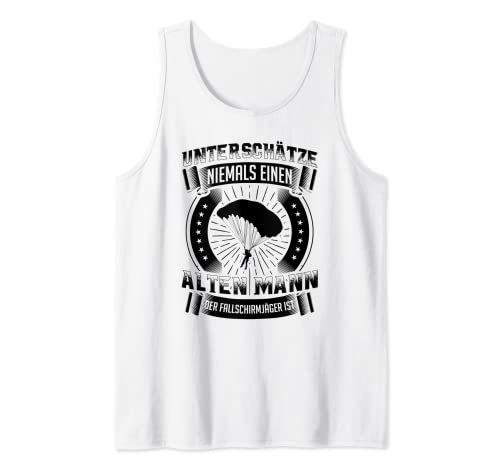 Herren Fallschirmjäger Alter Mann Spruch - Militär Soldaten Falli Tank Top Herren Fallschirmjäger Alter Mann Spruch - Militär Soldaten Falli Tank Top von Fallschirmjäger Alter Mann Bundeswehr Motive