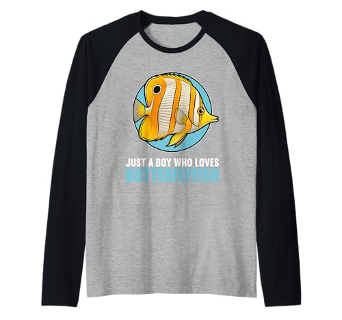 Herren Falterfische Falterfisch Raglan Herren Falterfische Falterfisch Raglan von Falterfische Falterfisch Tier Shop