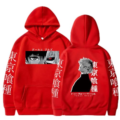 famesale Tokyo Ghoul Hoodie Pullover Japanischer Anime Tokyo Ghoul Sweatshirt Pullover Cosplay Kostüm von famesale