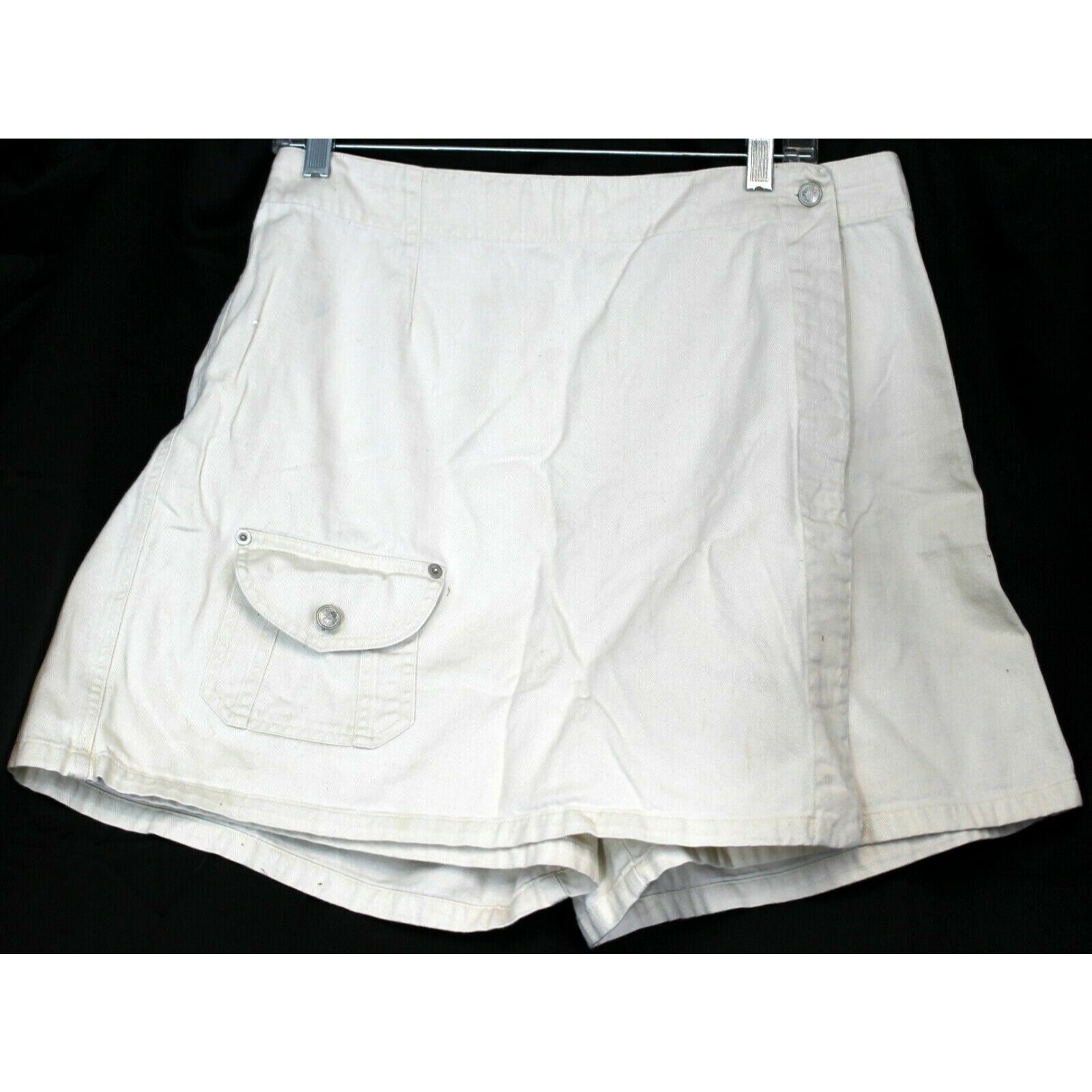 90Er Kathy Ireland Khaki Beige Skorts Mädchen Junioren 15/16 Taschen Uniform Reißverschluss 90Er Kathy Ireland Khaki Beige Skorts Mädchen Junioren 15/16 Taschen Uniform Reißverschluss von AtticFairies