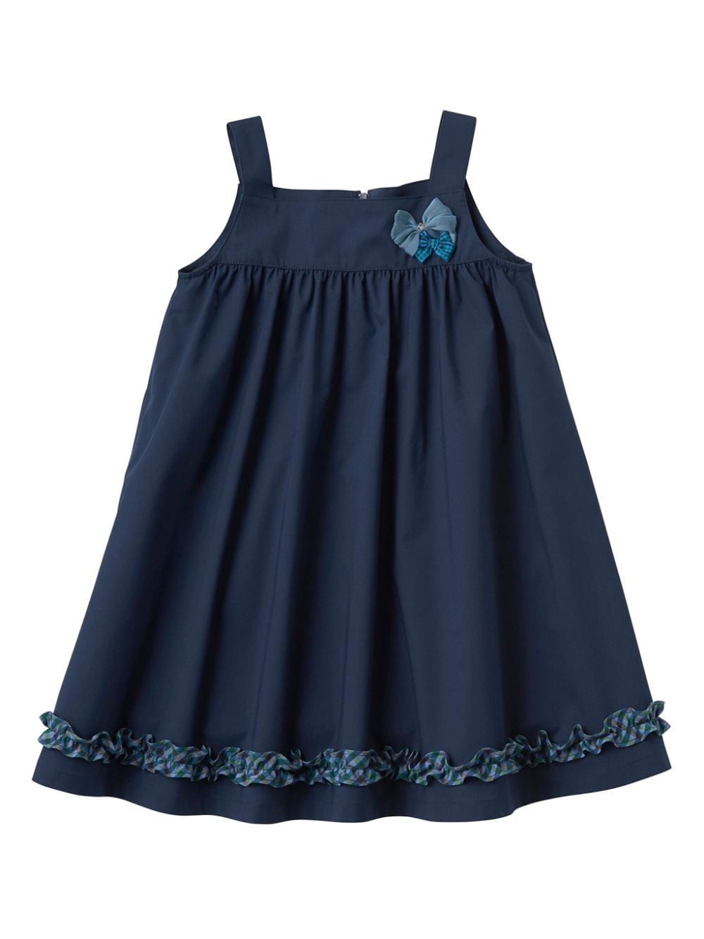 Familiar Ärmelloses Kleid mit Schleifendetail - Blau von Familiar