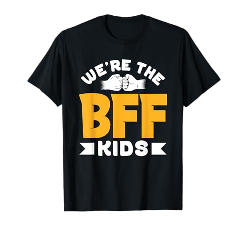 Wir Sind Die Bff Kinder Freundschaft Freunde Bester Freund T-Shirt Wir Sind Die Bff Kinder Freundschaft Freunde Bester Freund T-Shirt von Familie Friend We're The Bff Kids Befreundet