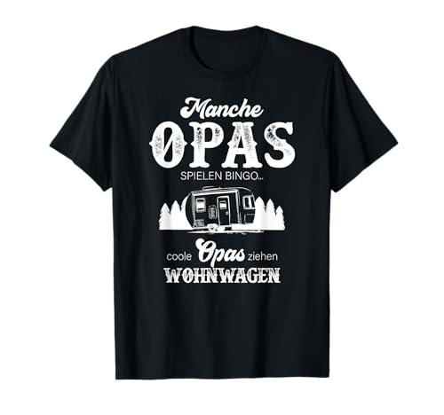 Familie Geschenk Opa Camping Spruch COOLE OPAS ZIEHEN WOHNWAGEN Herren Schwarz S T-Shirt Familie Geschenk Opa Camping Spruch COOLE OPAS ZIEHEN WOHNWAGEN Herren Schwarz S T-Shirt von Familie Geschenk