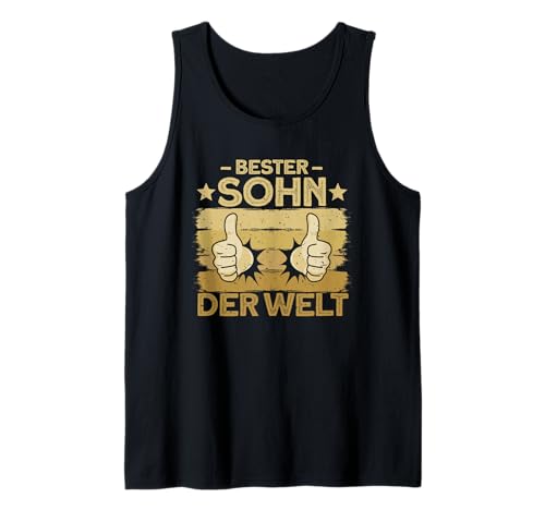Herren Lustiges Design für den besten Sohn der Welt Tank Top von Familie Geschenke