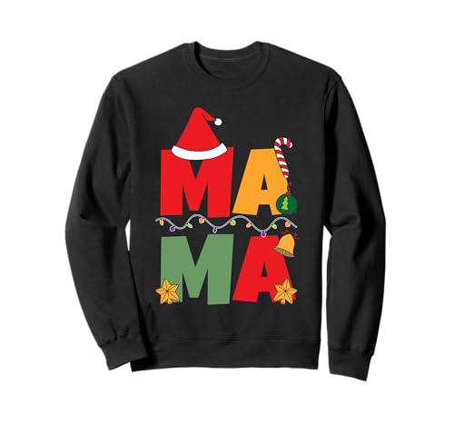 Weihnachtsmann Weihnachten Mutter Mama Sweatshirt Weihnachtsmann Weihnachten Mutter Mama Sweatshirt von Familie Mutter Mama Weihnachten