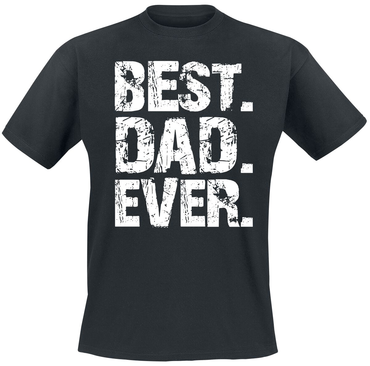 Familie & Freunde Best Dad Ever T-Shirt schwarz in 3XL von Familie & Freunde