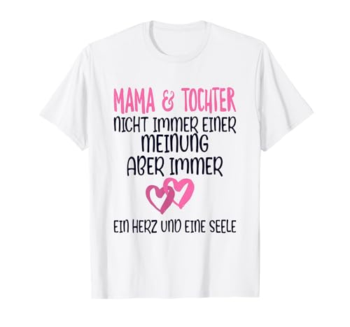 Familien Mutter Vater Kinder Apparel Mama Tochter Nicht Immer einer Meinung Aber Immer ein Herz und eine Seele Weiß V-Ausschnitt Kurzarm T-Shirt S Familien Mutter Vater Kinder Apparel Mama Tochter Nicht Immer einer Meinung Aber Immer ein Herz und eine Seele Weiß V-Ausschnitt Kurzarm T-Shirt S von Familien Mutter Vater Kinder Apparel