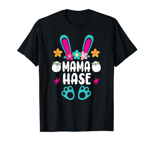 Mama Hase Osterhase Partnerlook Outfit Frauen Geschenk Oster T-Shirt von Familien Partnerlook Oster Geschenke Ostergeschenk