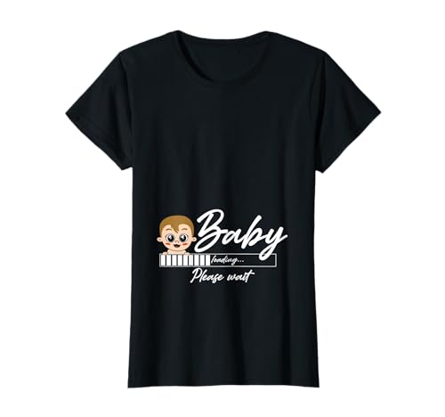 Baby wird geladen, bitte warten, Muttertag, Familie, werdende Mutter T-Shirt von Familien Schwangerschaft Kinder Baby Fun Geschenke