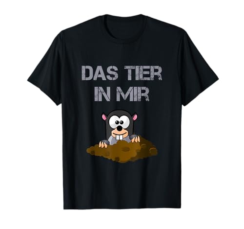 Geschenk für Kinder TShirt Tier In Mir Maulwurf Geburtstag T-Shirt Geschenk für Kinder TShirt Tier In Mir Maulwurf Geburtstag T-Shirt von Familien Shirts & Geschenke