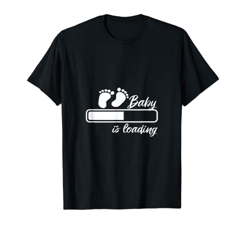 Baby is loading T-Shirt | süßes T-Shirt für eine werdende Mutter T-Shirt Baby is loading T-Shirt | süßes T-Shirt für eine werdende Mutter T-Shirt von Familien T-shirts