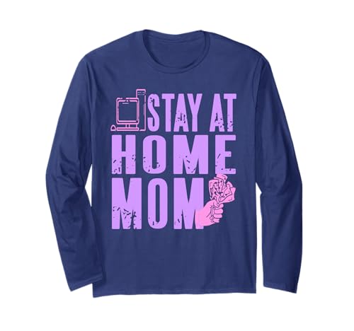 Lustige Zuhause Mama Technik Humor Geld Lifestyle Langarmshirt Lustige Zuhause Mama Technik Humor Geld Lifestyle Langarmshirt von Familienhumor für Mütter zwischen