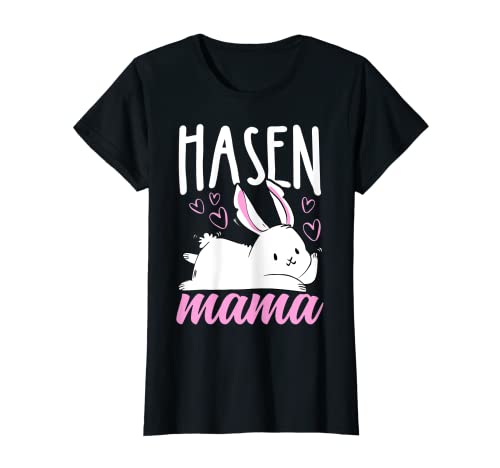 Damen Mama Hase Geschenk Ostern Hasen Mama T-Shirt Damen Mama Hase Geschenk Ostern Hasen Mama T-Shirt von Familienoutfit Hase Partnerlook Ostern Geschenk