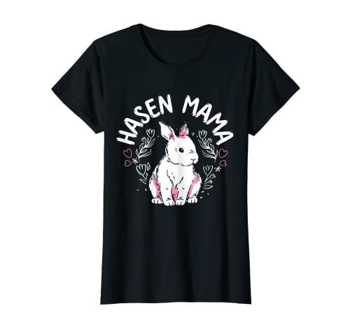 Damen Mama Hase Muttertagsgeschenk Ostern Hasen Mama T-Shirt Damen Mama Hase Muttertagsgeschenk Ostern Hasen Mama T-Shirt von Familienoutfit Hase Partnerlook Ostern Geschenk