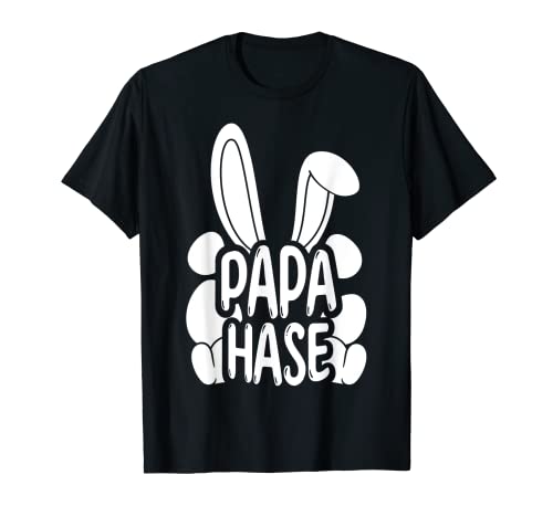 Herren Papa Hase Geschenk Ostern Vatertag Hasen Papa T-Shirt Herren Papa Hase Geschenk Ostern Vatertag Hasen Papa T-Shirt von Familienoutfit Hase Partnerlook Ostern Geschenk