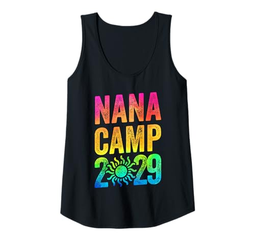 Damen Nana Camp 2029 Familienurlaub Tank Top Damen Nana Camp 2029 Familienurlaub Tank Top von Familienurlaub