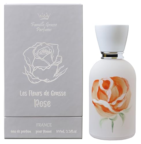 ROSE Nischenparfum für Damen 100 ml | Blumig | Handgefertigt | Frankreich | Grasse von Famille Grasse Parfums