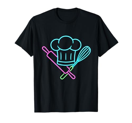 Future Baker Kochmütze Gebäcknadel Schneebesen Kinder und Eltern Zuhause T-Shirt Future Baker Kochmütze Gebäcknadel Schneebesen Kinder und Eltern Zuhause T-Shirt von Family Baking Playtime Studio Kids & Parents club!