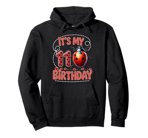 Dieser Marienkäfer ist 11 Jahre alt, 6. Geburtstag, Mädchen, Familie, Ladybug Pullover Hoodie Dieser Marienkäfer ist 11 Jahre alt, 6. Geburtstag, Mädchen, Familie, Ladybug Pullover Hoodie von Family Birthday LadyBug