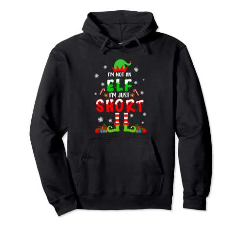 I'm Not An Elf I'm Just Short Xmas Elf Costume Family Kids Pullover Hoodie von Family Christmas Costume