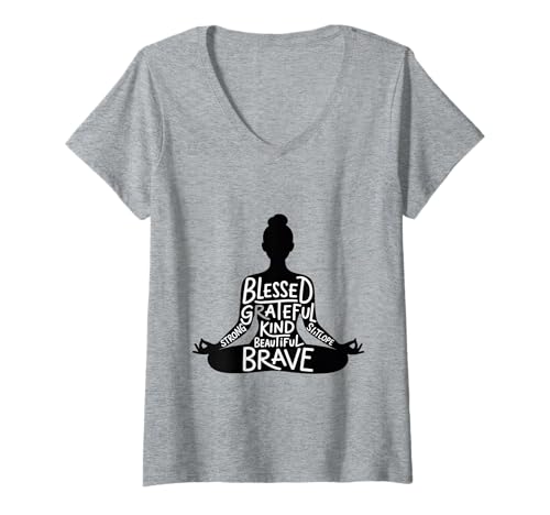Damen Anatomie Einer Seele T-Shirt mit V-Ausschnitt Damen Anatomie Einer Seele T-Shirt mit V-Ausschnitt von Family Cutey PH Merch Designs Art, Store