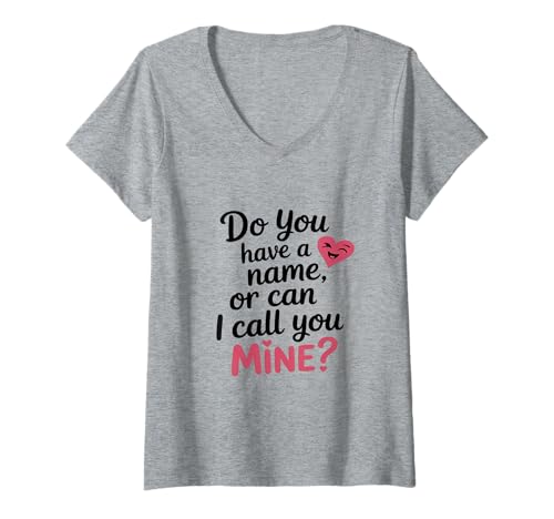 Damen Die perfekte Pick-Up Line T-Shirt mit V-Ausschnitt von Family Cutey PH Merch Designs Art, Store
