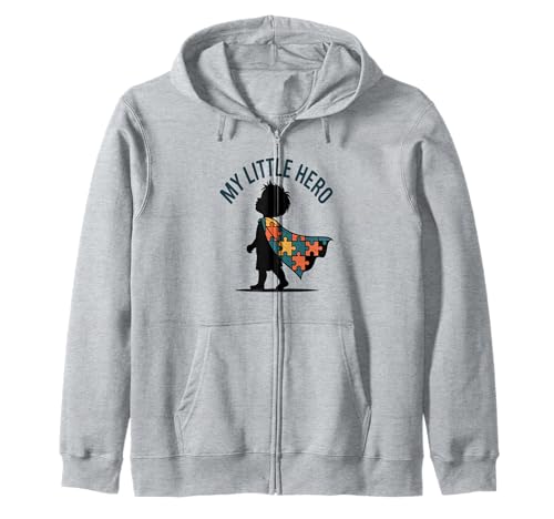 My Superhero Kids Parent Neuiodivergent Autismus Autistic Kapuzenjacke My Superhero Kids Parent Neuiodivergent Autismus Autistic Kapuzenjacke von Family Cutey PH Merch Designs Art Store