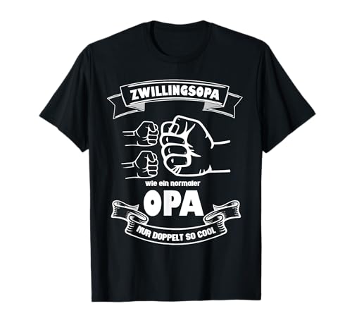Opa von Zwillingen | Twin Baby Party Geschenk | Zwillingsopa T-Shirt Opa von Zwillingen | Twin Baby Party Geschenk | Zwillingsopa T-Shirt von Family-First Shop