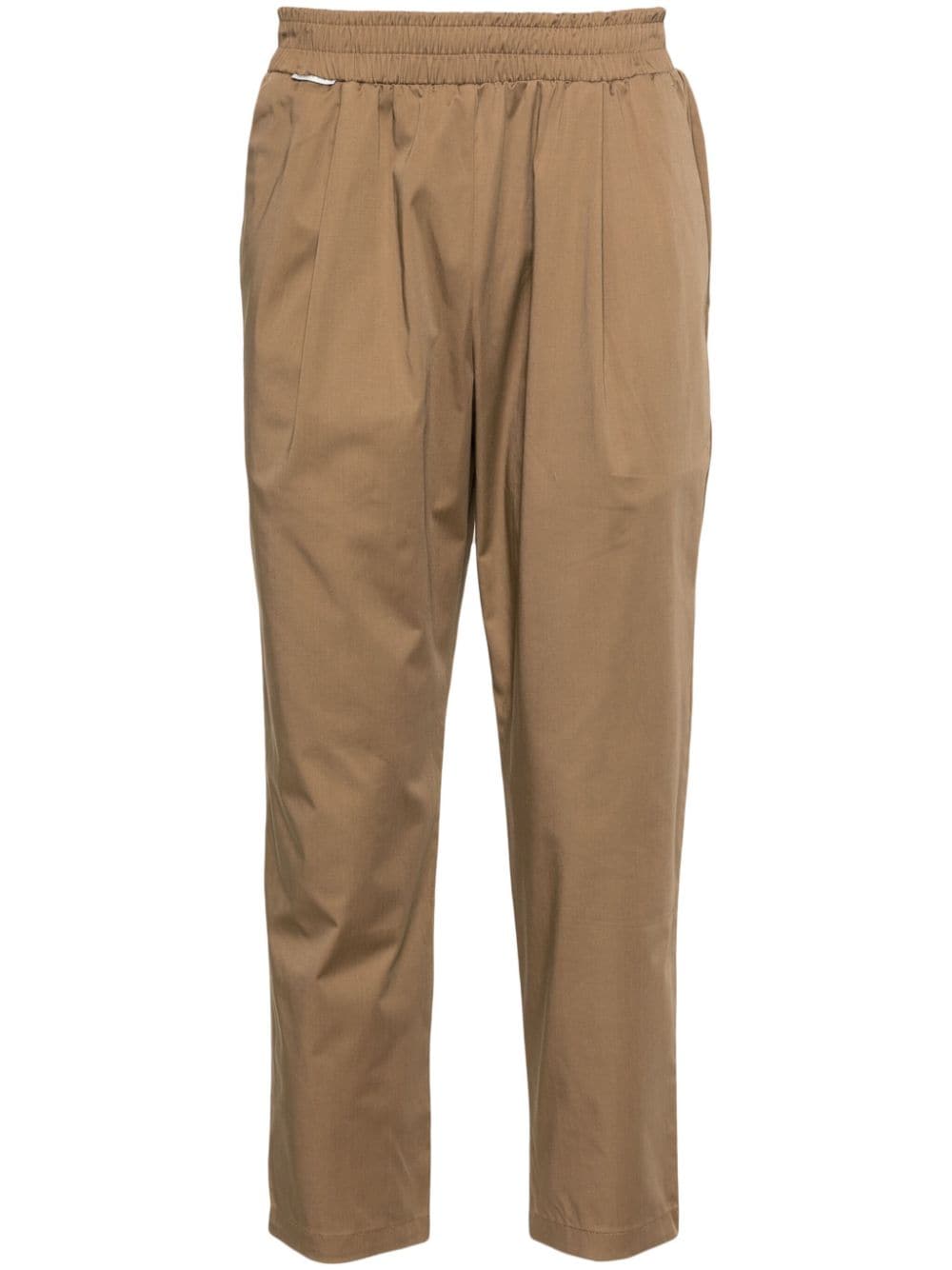 Family First Tapered-Hose mit Bundfalten - Nude von Family First