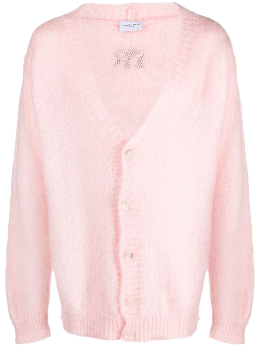 Family First Cardigan mit gebürstetem Effekt - Rosa von Family First