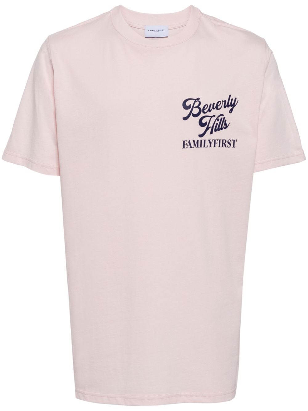 Family First T-Shirt mit Logo-Print - Rosa von Family First