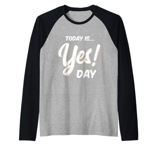 Today is Yes! Day T-Shirt Family Fun Day Erwachsene Kinder Raglan Today is Yes! Day T-Shirt Family Fun Day Erwachsene Kinder Raglan von Family Fun Day Tees