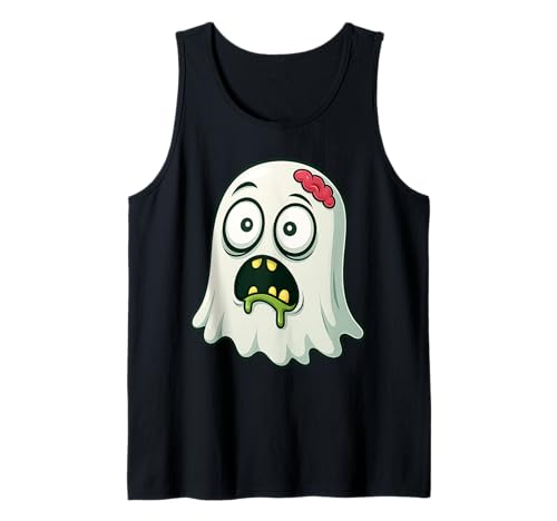 Monster Face Halloween Passendes Kostüm Geist Herren Damen Kind Tank Top von Family Halloween Group Ideas Boys Girls Men Women