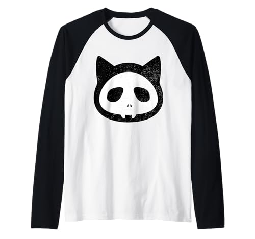 Monstergesicht Halloween Passendes Kostüm Kitty Totenkopf Herren Kind Raglan Monstergesicht Halloween Passendes Kostüm Kitty Totenkopf Herren Kind Raglan von Family Halloween Group Ideas Boys Girls Men Women