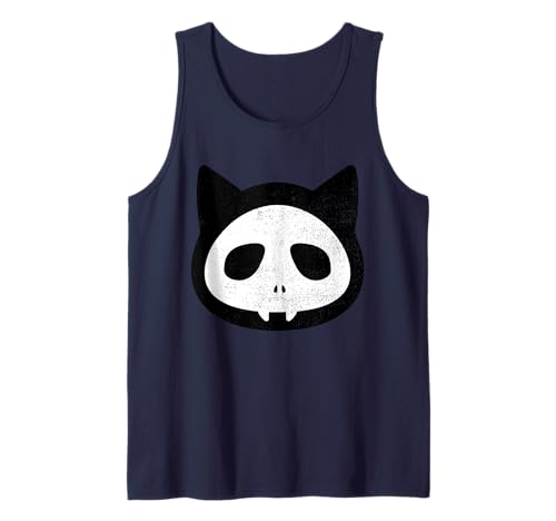 Monstergesicht Halloween Passendes Kostüm Kitty Totenkopf Herren Kind Tank Top Monstergesicht Halloween Passendes Kostüm Kitty Totenkopf Herren Kind Tank Top von Family Halloween Group Ideas Boys Girls Men Women