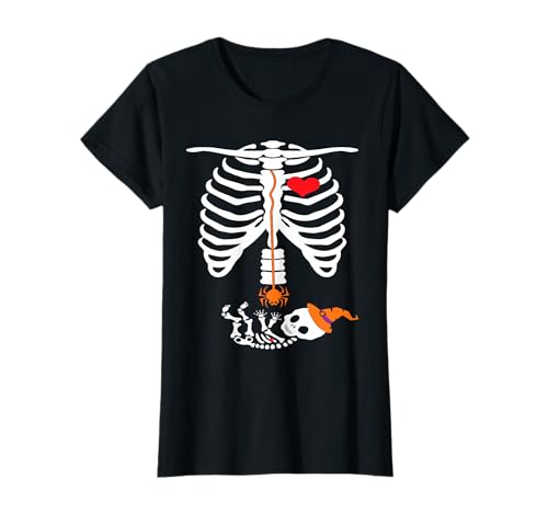 Passendes Mutter- und Baby-Skelett für einzigartiges Halloween T-Shirt Passendes Mutter- und Baby-Skelett für einzigartiges Halloween T-Shirt von Family Halloween pregnancy costume