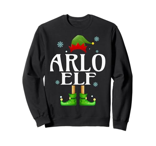 ARLO Elf Xmas Lustiges Familienpassendes Weihnachtsfest für Herren ARLO Sweatshirt von Family Holiday Matching Christmas Elf Gifts.