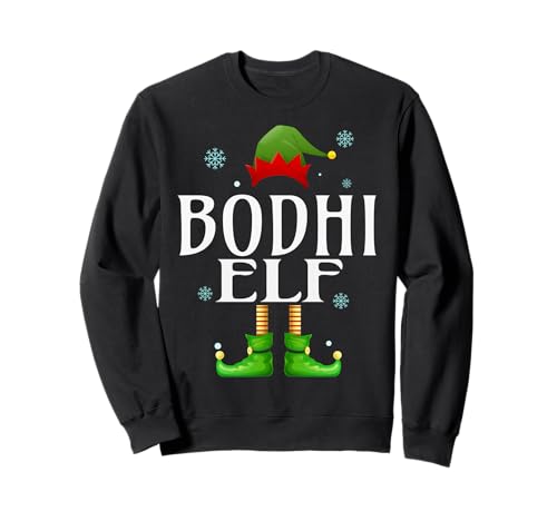 Bodhi Elf Xmas Lustiges Familienpassendes Weihnachts-Bodhi für Herren Sweatshirt von Family Holiday Matching Christmas Elf Gifts.