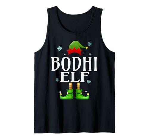 Bodhi Elf Xmas Lustiges Familienpassendes Weihnachts-Bodhi für Herren Tank Top von Family Holiday Matching Christmas Elf Gifts.