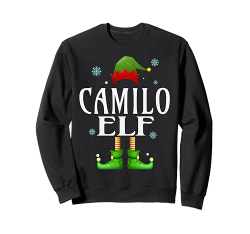 Camilo Elf Xmas Lustige Herren Familie Passende Weihnachten Camilo Sweatshirt von Family Holiday Matching Christmas Elf Gifts.