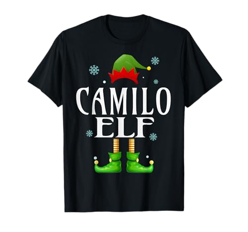 Camilo Elf Xmas Lustige Herren Familie Passende Weihnachten Camilo T-Shirt von Family Holiday Matching Christmas Elf Gifts.