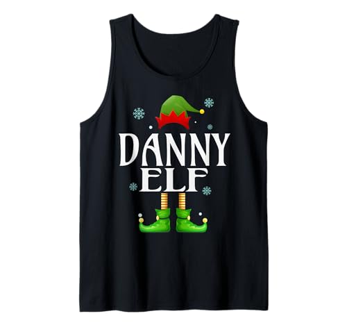 Danny Elf Xmas Lustiges Familienpassendes Weihnachtsfest für Herren, Danny Tank Top von Family Holiday Matching Christmas Elf Gifts.