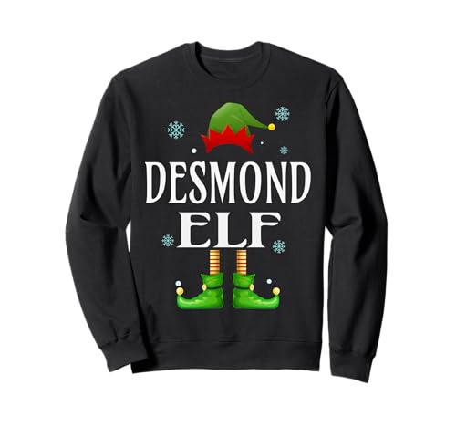 Desmond Elf Xmas Lustig Herren Familie Passende Weihnachten Sweatshirt von Family Holiday Matching Christmas Elf Gifts.