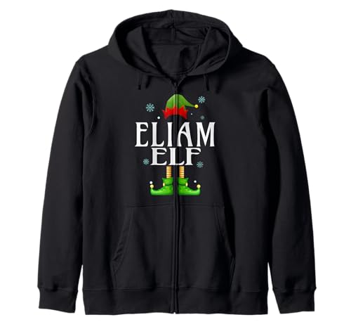 Elam Elf Xmas Funny Herren Familie Matching Christmas Eliam Kapuzenjacke von Family Holiday Matching Christmas Elf Gifts.