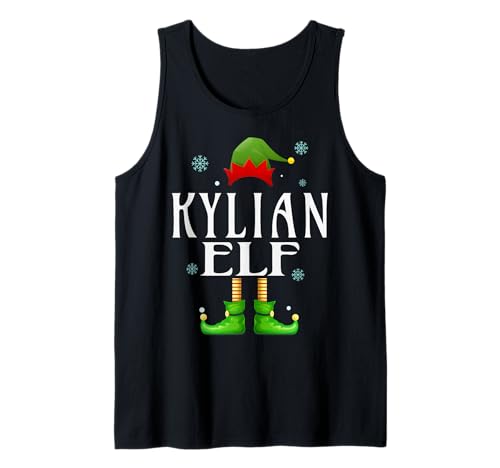 KYLIAN Elf Xmas Funny Herren Familie Matching Christmas KYLIAN Tank Top von Family Holiday Matching Christmas Elf Gifts.