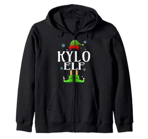 Kylo Elf Xmas Lustiges Familienpassendes Weihnachts-Kylo für Herren Kapuzenjacke von Family Holiday Matching Christmas Elf Gifts.